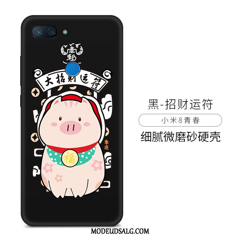 Xiaomi Mi 8 Lite Etui Kreativ Trend Mønster Alt Inklusive Cover