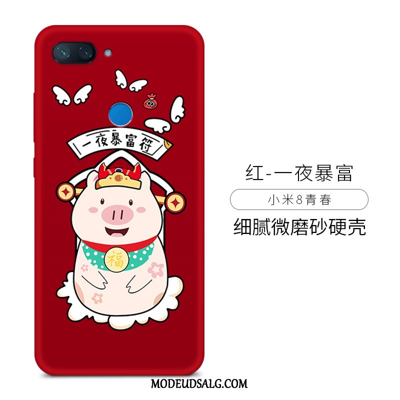 Xiaomi Mi 8 Lite Etui Kreativ Trend Mønster Alt Inklusive Cover