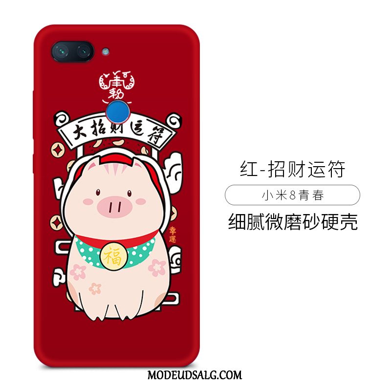 Xiaomi Mi 8 Lite Etui Kreativ Trend Mønster Alt Inklusive Cover