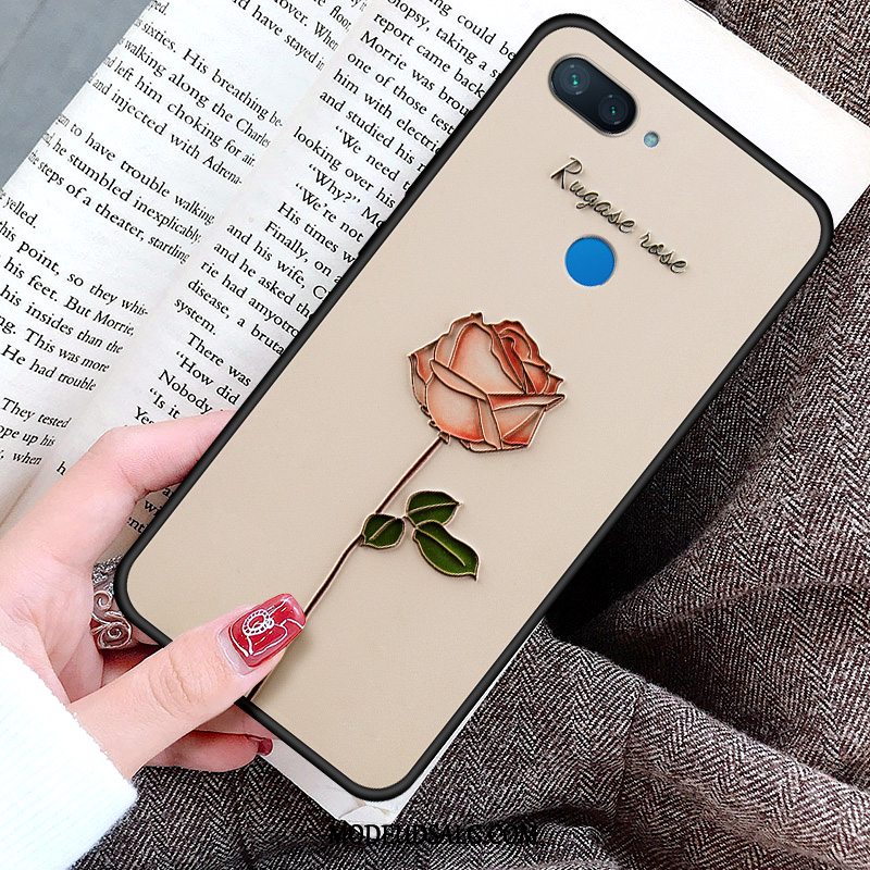 Xiaomi Mi 8 Lite Etui Lille Sektion Beskyttelse Malet Nubuck Tasker