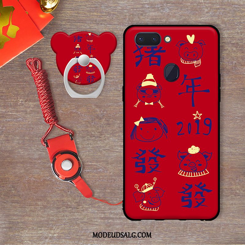 Xiaomi Mi 8 Lite Etui Lille Sektion Rød Ungdom Blød Beskyttelse