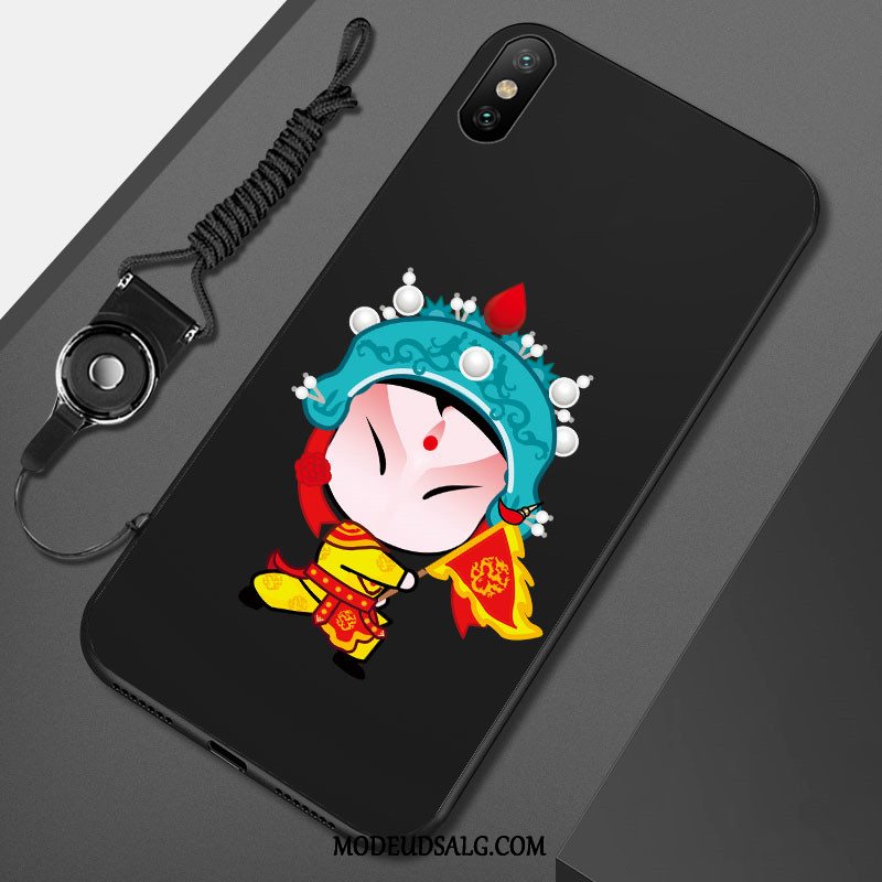 Xiaomi Mi 8 Pro Etui Beijing Opera Lille Sektion Beskyttelse Cover Sort