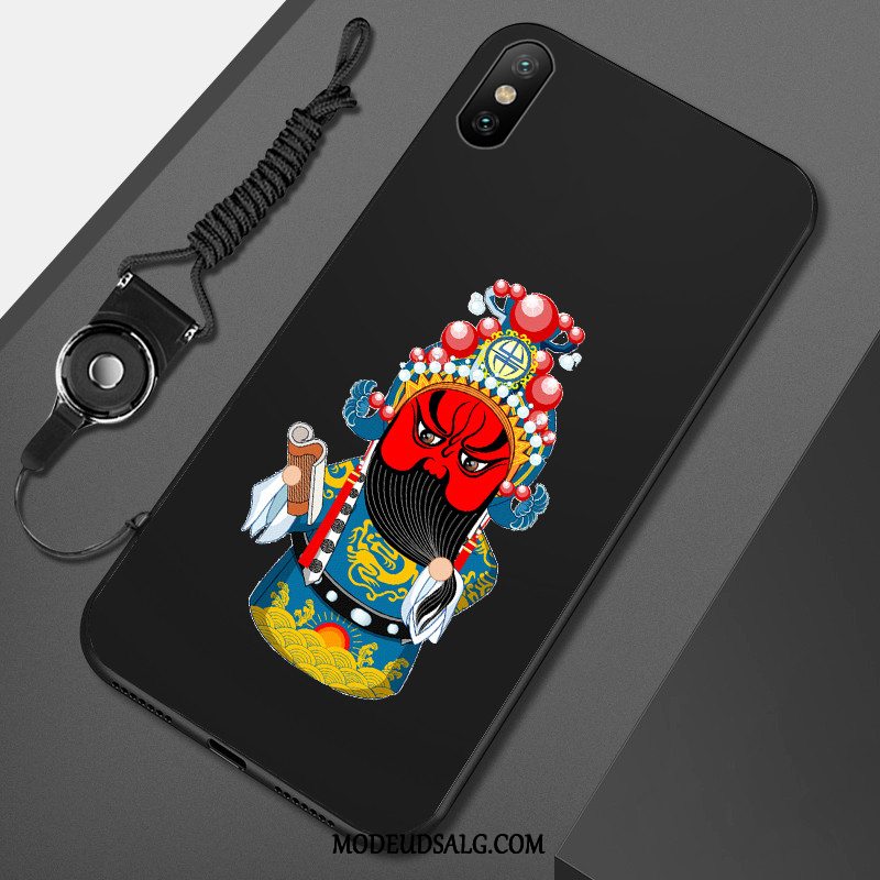 Xiaomi Mi 8 Pro Etui Beijing Opera Lille Sektion Beskyttelse Cover Sort