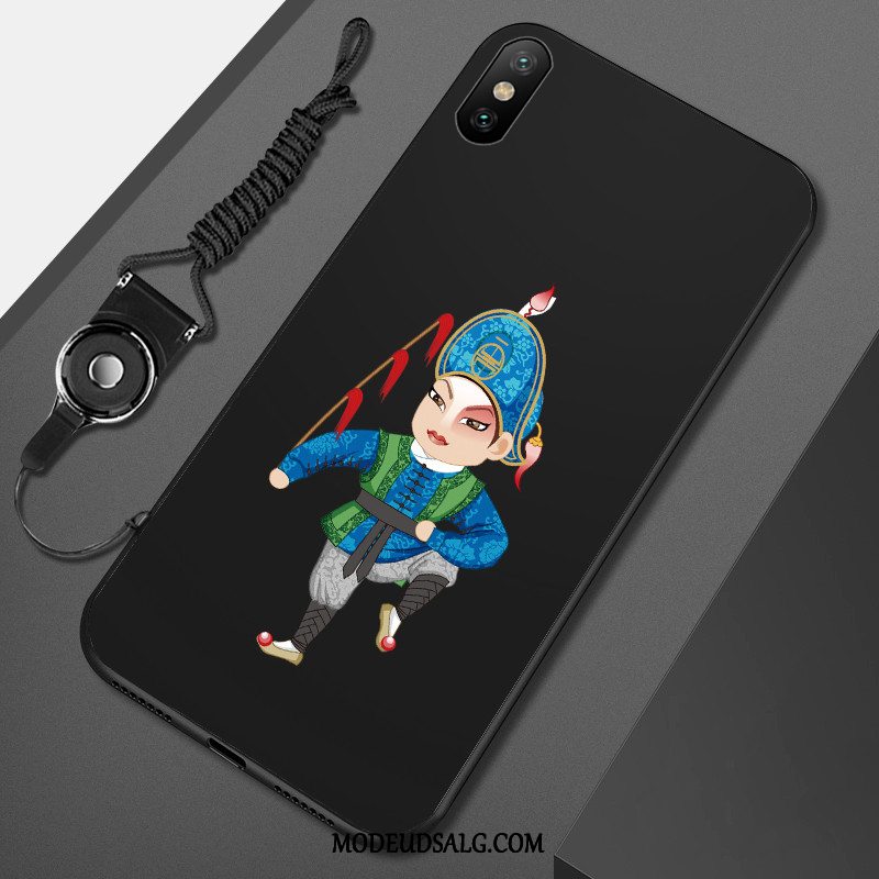 Xiaomi Mi 8 Pro Etui Beijing Opera Lille Sektion Beskyttelse Cover Sort