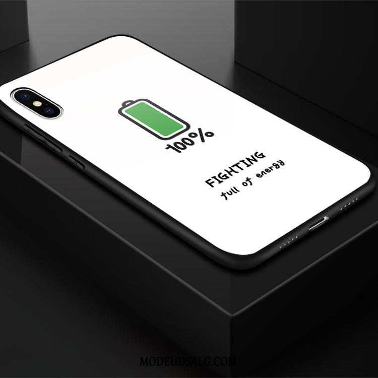 Xiaomi Mi 8 Pro Etui / Cover Af Personlighed Alt Inklusive Hvid Glas Lille Sektion