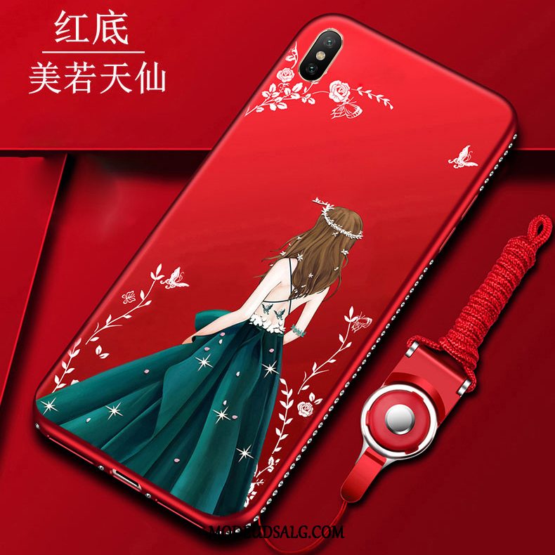 Xiaomi Mi 8 Pro Etui / Cover Anti-fald Trend Rød Alt Inklusive