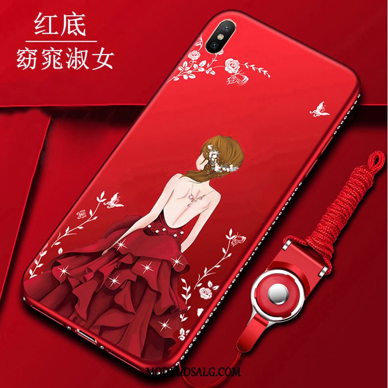 Xiaomi Mi 8 Pro Etui / Cover Anti-fald Trend Rød Alt Inklusive