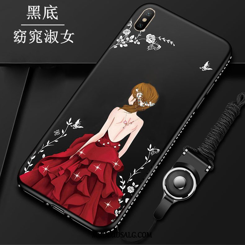 Xiaomi Mi 8 Pro Etui / Cover Anti-fald Trend Rød Alt Inklusive