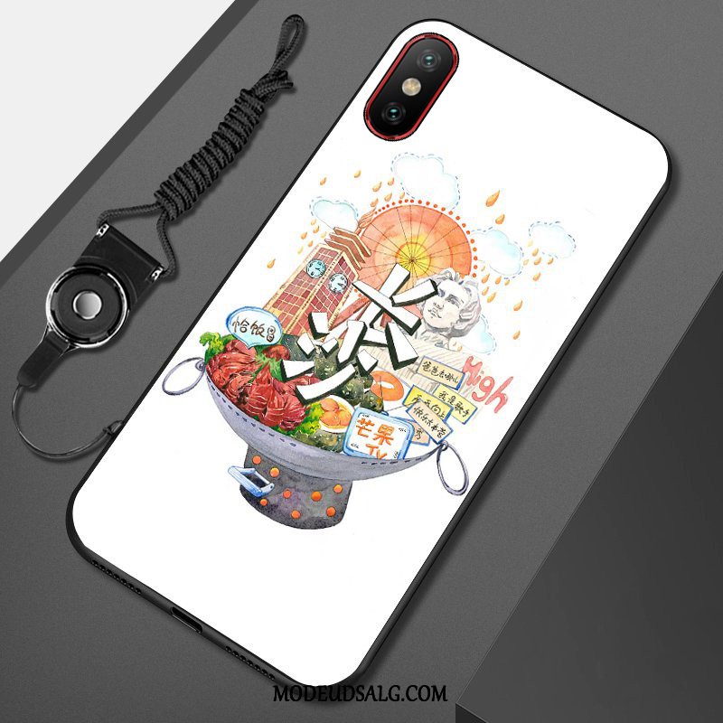 Xiaomi Mi 8 Pro Etui / Cover Lille Sektion Malet Mønster Silikone Anti-fald