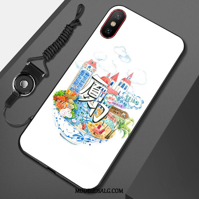 Xiaomi Mi 8 Pro Etui / Cover Lille Sektion Malet Mønster Silikone Anti-fald