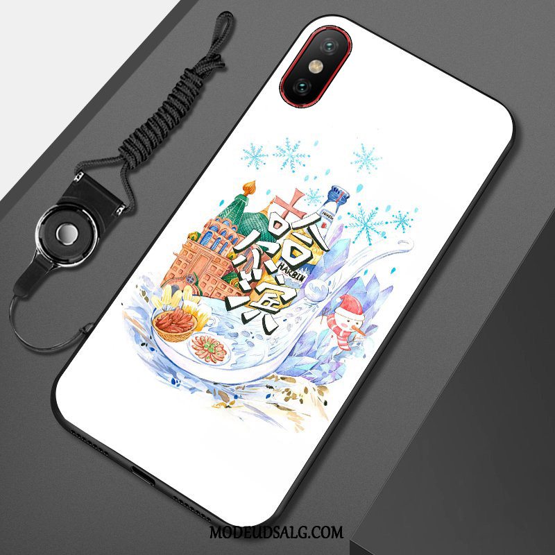 Xiaomi Mi 8 Pro Etui / Cover Lille Sektion Malet Mønster Silikone Anti-fald