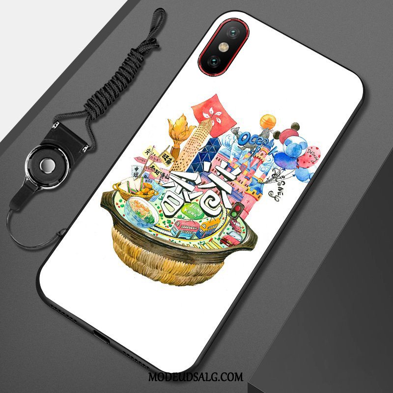 Xiaomi Mi 8 Pro Etui / Cover Lille Sektion Malet Mønster Silikone Anti-fald