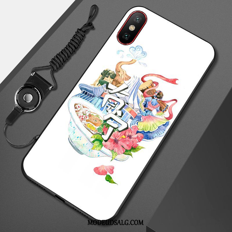 Xiaomi Mi 8 Pro Etui / Cover Lille Sektion Malet Mønster Silikone Anti-fald