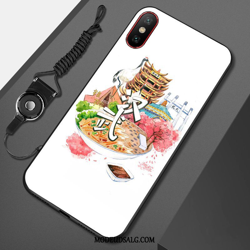 Xiaomi Mi 8 Pro Etui / Cover Lille Sektion Malet Mønster Silikone Anti-fald