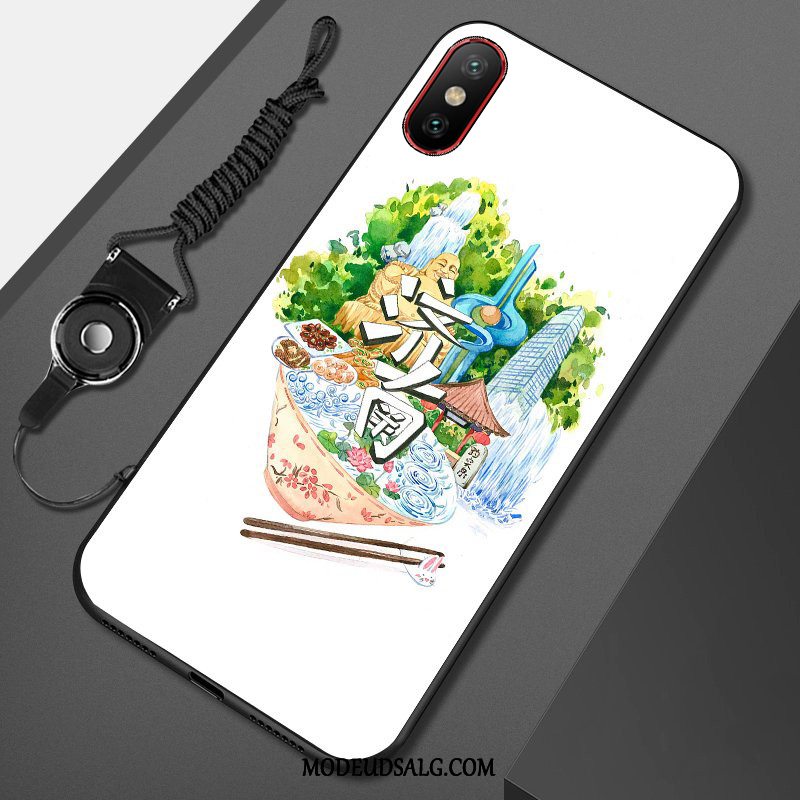 Xiaomi Mi 8 Pro Etui / Cover Lille Sektion Malet Mønster Silikone Anti-fald