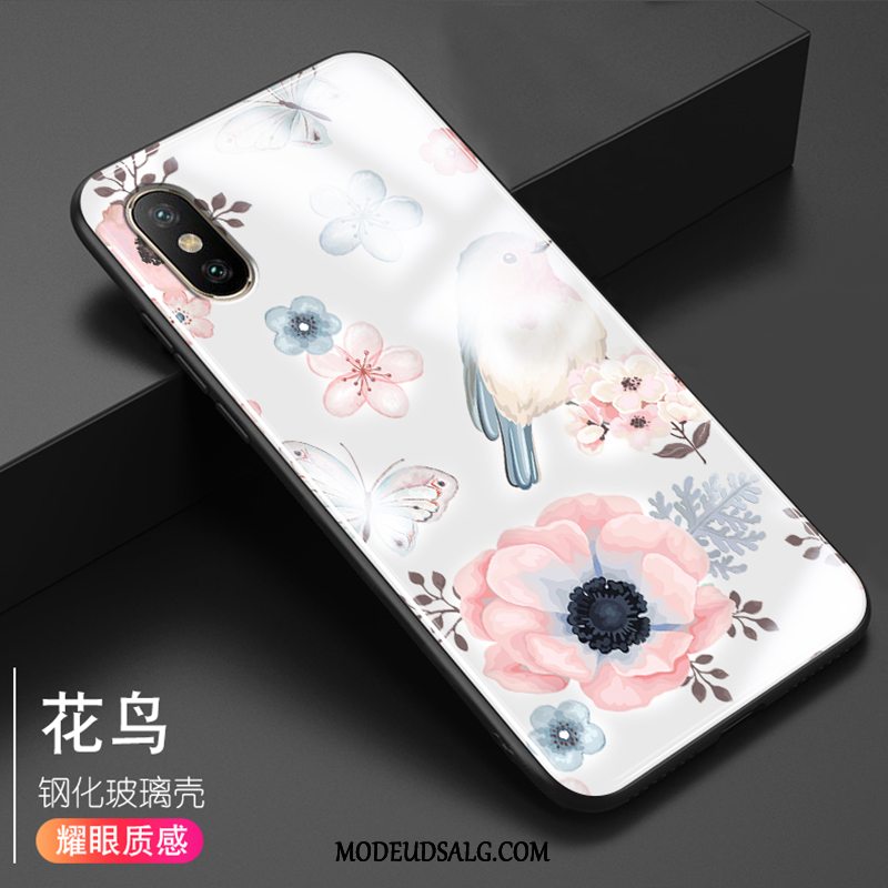 Xiaomi Mi 8 Pro Etui / Cover Lille Sektion Simple Anti-fald Glas