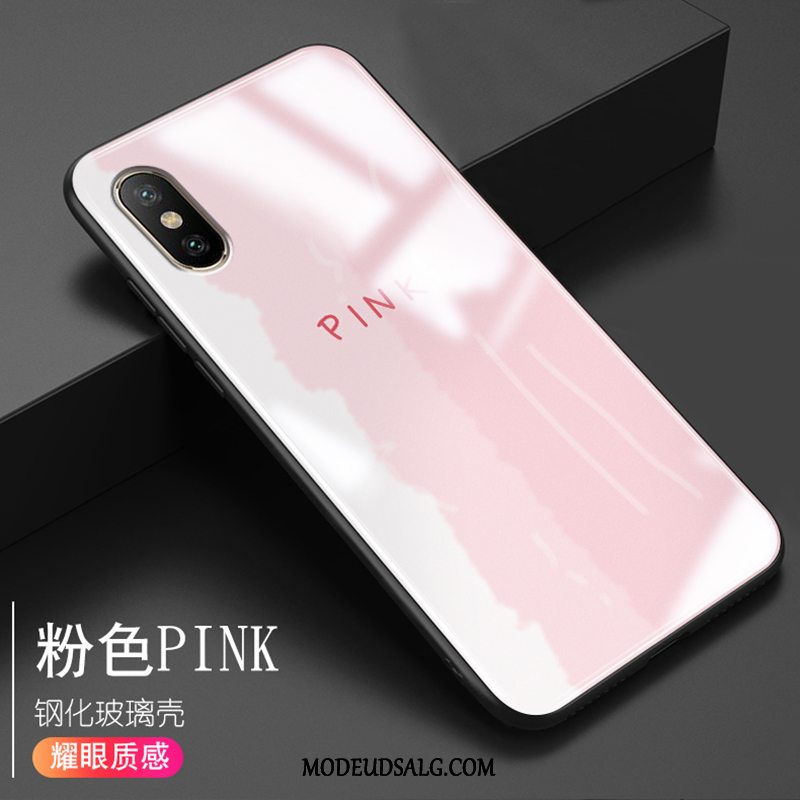 Xiaomi Mi 8 Pro Etui / Cover Lille Sektion Simple Anti-fald Glas