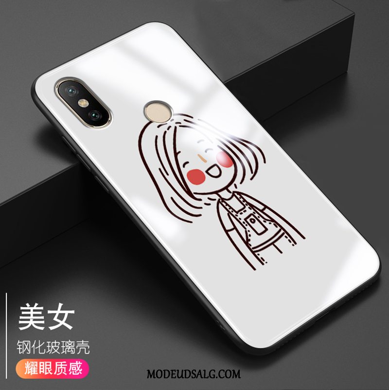 Xiaomi Mi 8 Pro Etui / Cover Lille Sektion Simple Anti-fald Glas