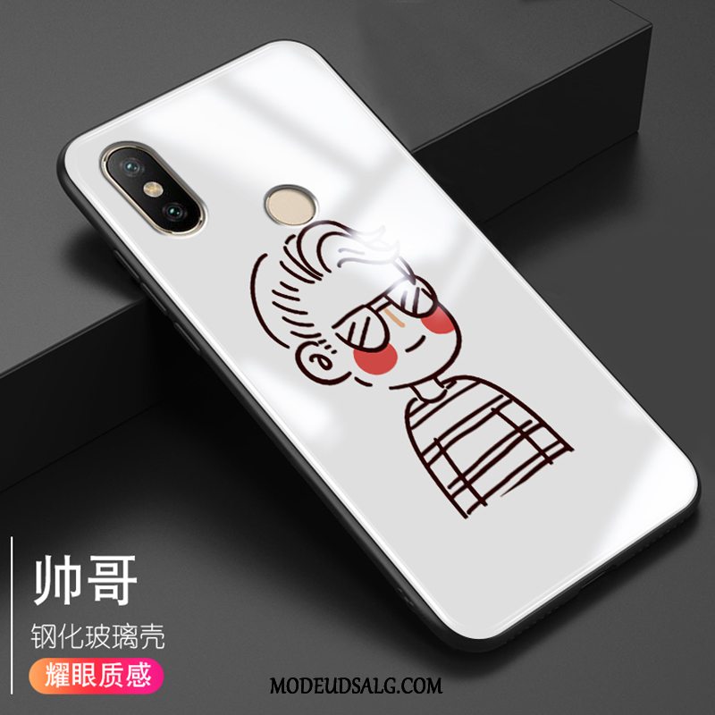 Xiaomi Mi 8 Pro Etui / Cover Lille Sektion Simple Anti-fald Glas