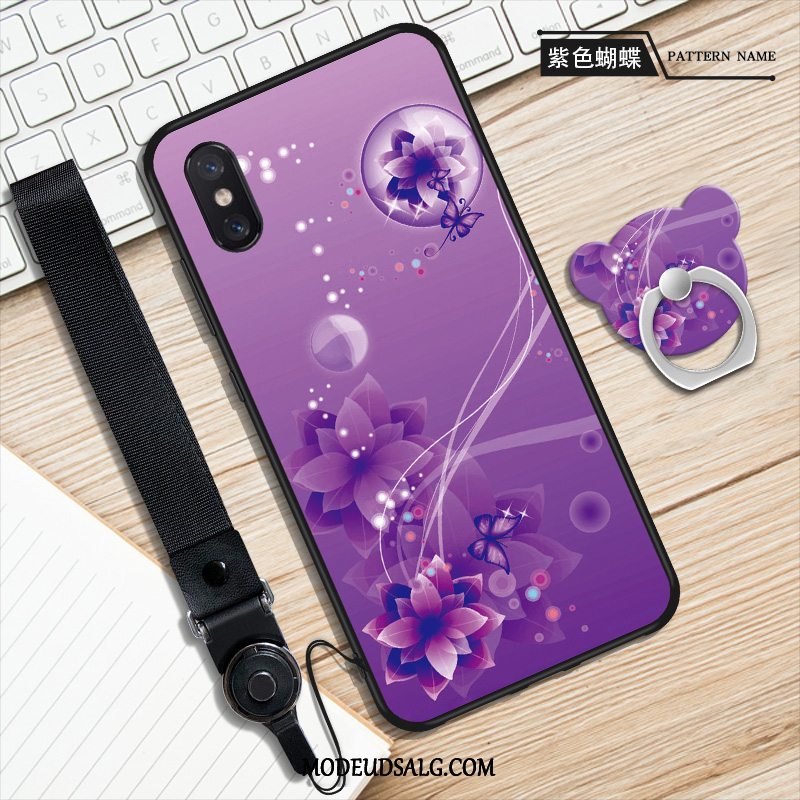 Xiaomi Mi 8 Pro Etui / Cover Lyserød Beskyttelse Mønster Lille Sektion