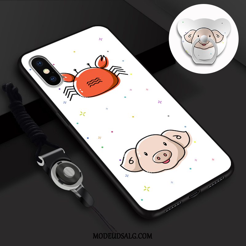 Xiaomi Mi 8 Pro Etui Hvid Frisk Blød Lille Sektion Cover