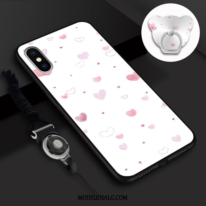 Xiaomi Mi 8 Pro Etui Hvid Frisk Blød Lille Sektion Cover