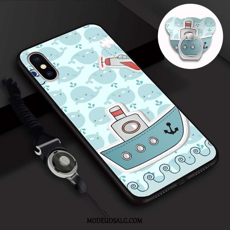 Xiaomi Mi 8 Pro Etui Hvid Frisk Blød Lille Sektion Cover