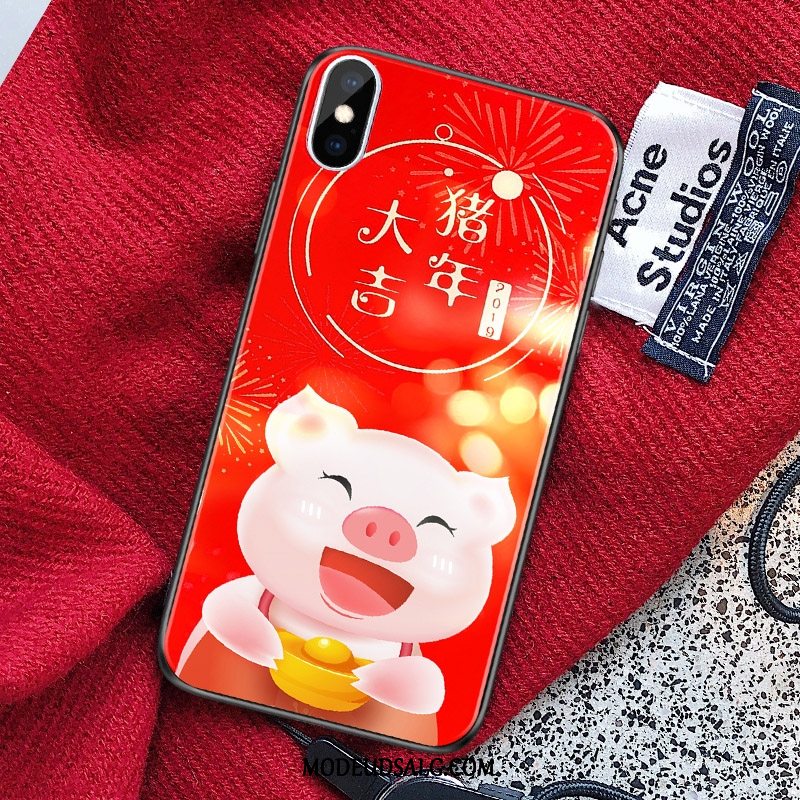 Xiaomi Mi 8 Pro Etui Joyous Kreativ Mønster Net Red Ny