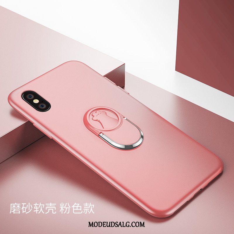 Xiaomi Mi 8 Pro Etui Lille Sektion Blød Lyserød Anti-fald Support