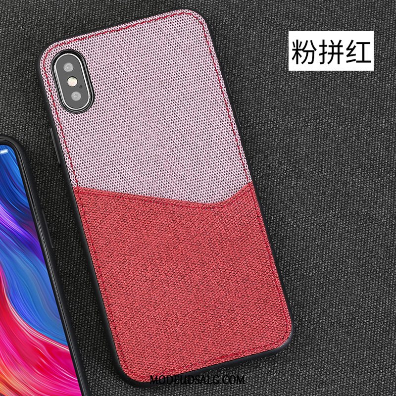 Xiaomi Mi 8 Pro Etui Lille Sektion Business Anti-fald Sort Tynd