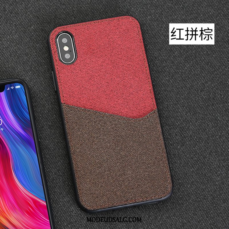 Xiaomi Mi 8 Pro Etui Lille Sektion Business Anti-fald Sort Tynd