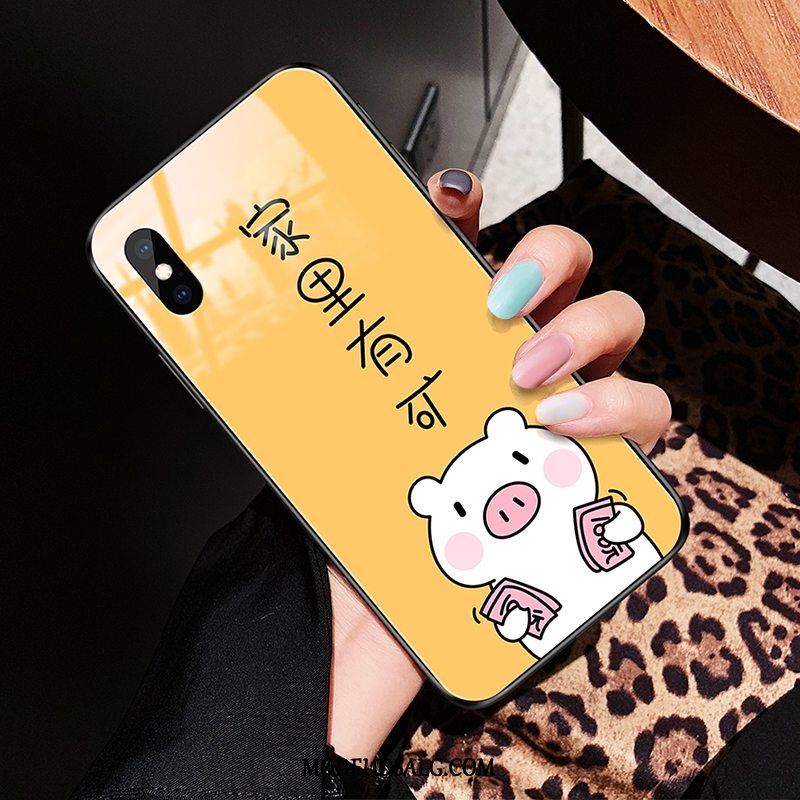 Xiaomi Mi 8 Pro Etui Lille Sektion Grøn Cover Cartoon Kreativ