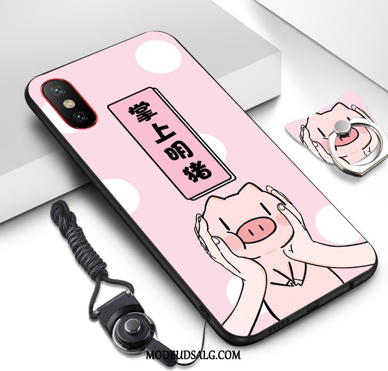 Xiaomi Mi 8 Pro Etui Membrane Hærdning Cover Lille Sektion Blød