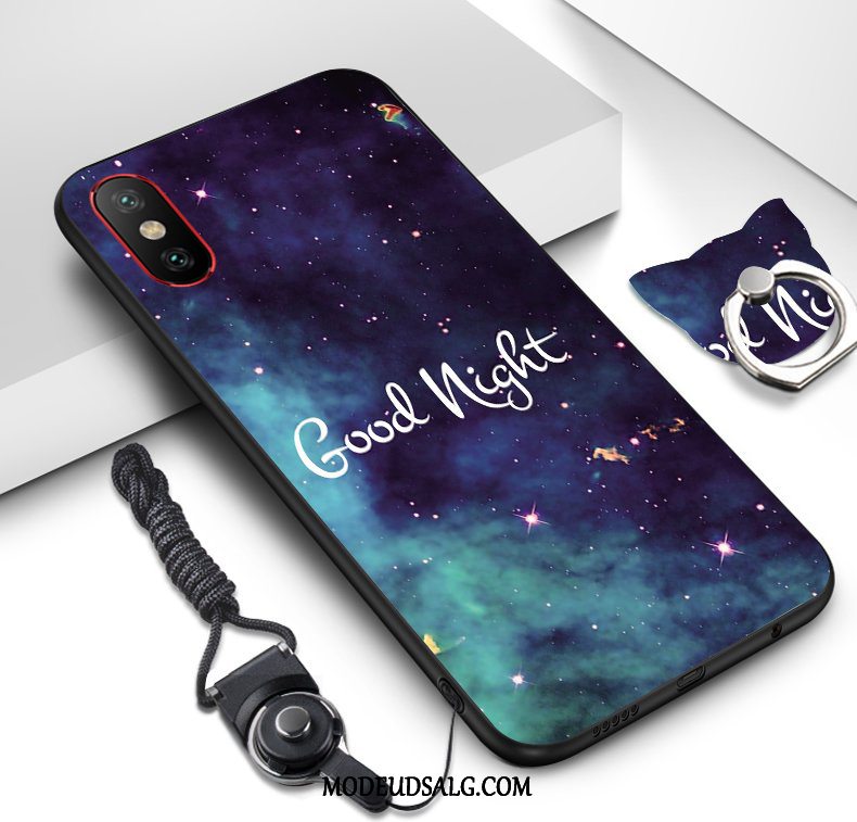 Xiaomi Mi 8 Pro Etui Membrane Hærdning Cover Lille Sektion Blød