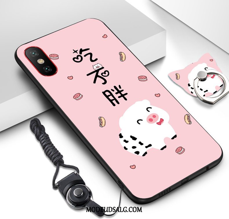 Xiaomi Mi 8 Pro Etui Membrane Hærdning Cover Lille Sektion Blød