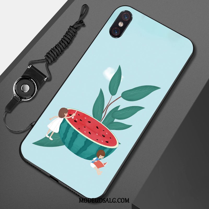 Xiaomi Mi 8 Pro Etui Mønster Smuk Grøn Cover Lille Sektion