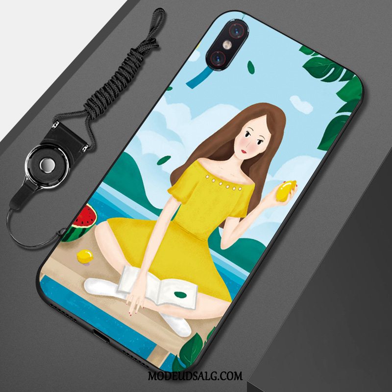 Xiaomi Mi 8 Pro Etui Mønster Smuk Grøn Cover Lille Sektion