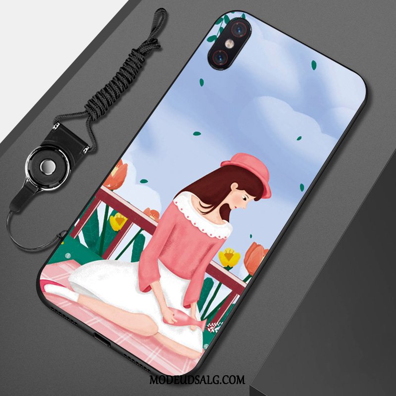 Xiaomi Mi 8 Pro Etui Mønster Smuk Grøn Cover Lille Sektion