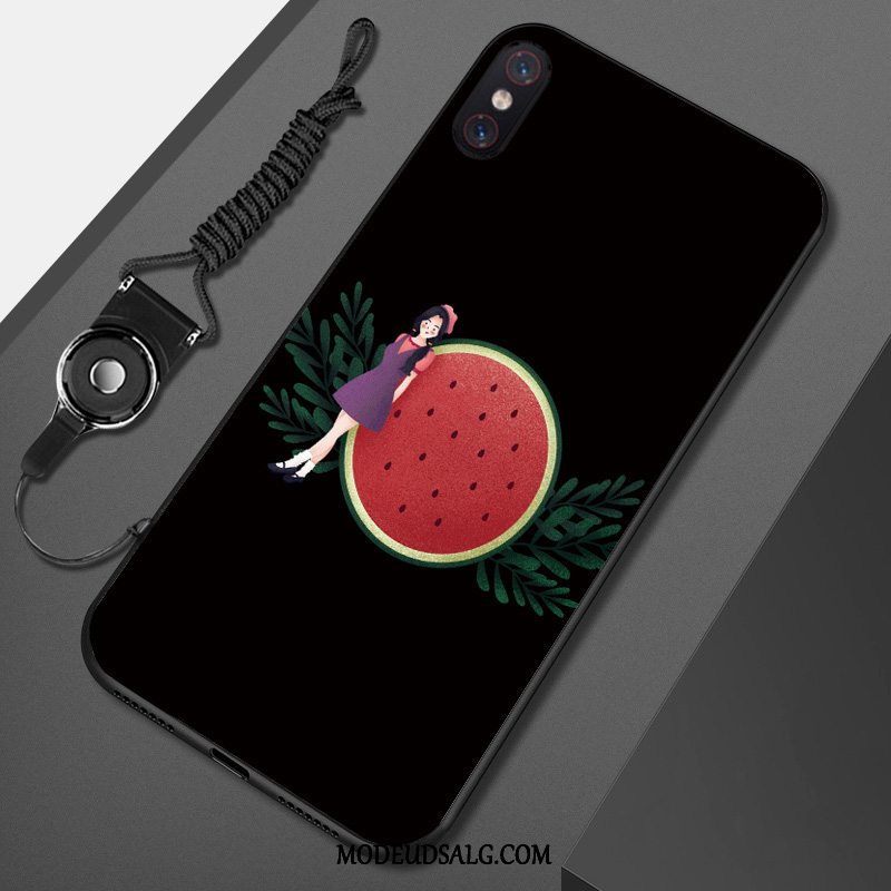 Xiaomi Mi 8 Pro Etui Mønster Smuk Grøn Cover Lille Sektion