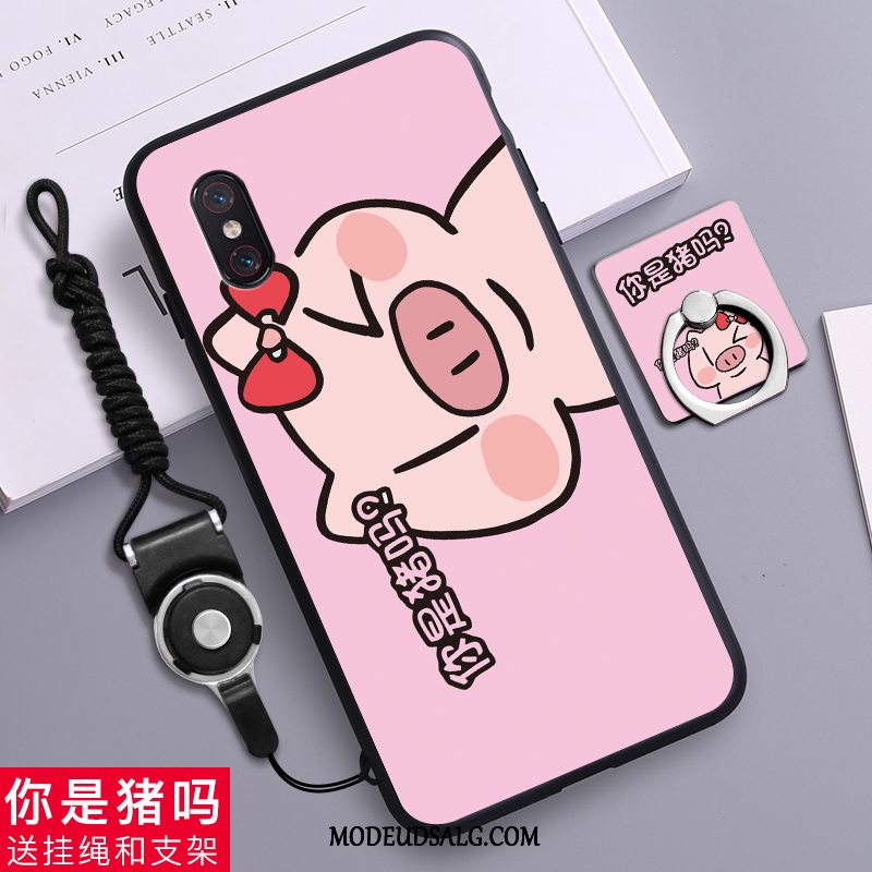 Xiaomi Mi 8 Pro Etui Silikone-etui Blød Cartoon Trend Gul