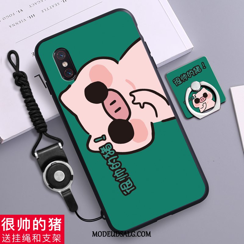 Xiaomi Mi 8 Pro Etui Silikone-etui Blød Cartoon Trend Gul