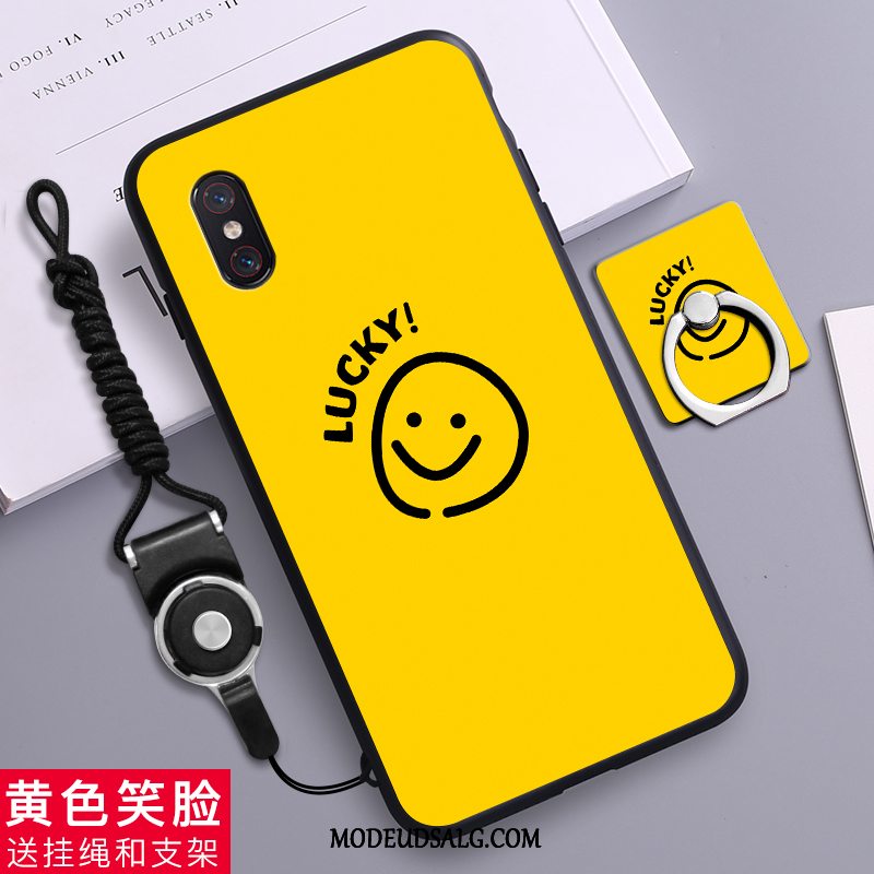 Xiaomi Mi 8 Pro Etui Silikone-etui Blød Cartoon Trend Gul