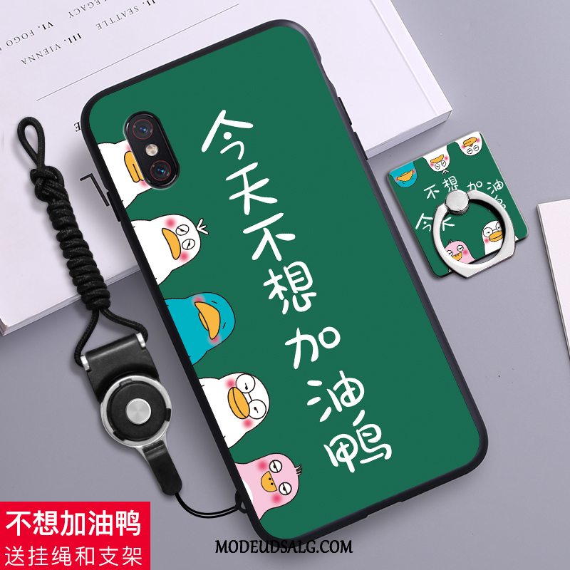 Xiaomi Mi 8 Pro Etui Silikone-etui Blød Cartoon Trend Gul