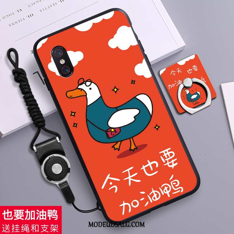 Xiaomi Mi 8 Pro Etui Silikone-etui Blød Cartoon Trend Gul