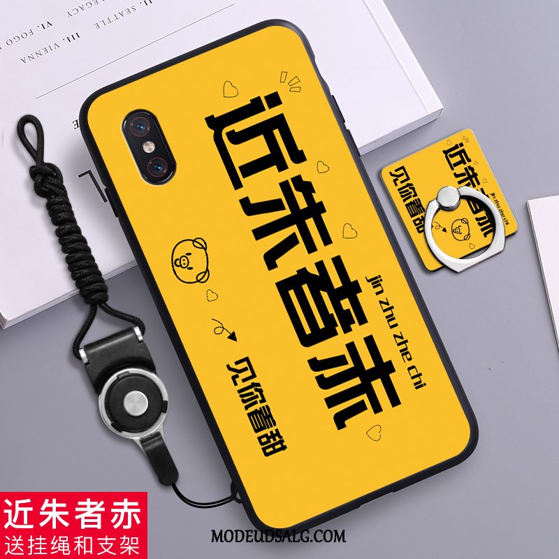 Xiaomi Mi 8 Pro Etui Silikone-etui Blød Cartoon Trend Gul