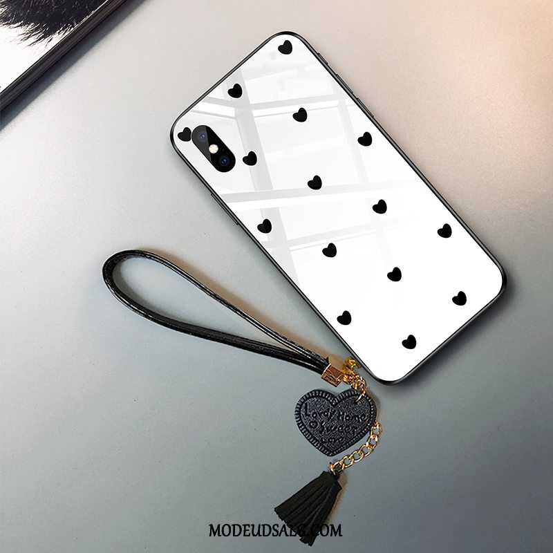 Xiaomi Mi 8 Pro Etui Sort Trend Mønster Elskeren Ternede