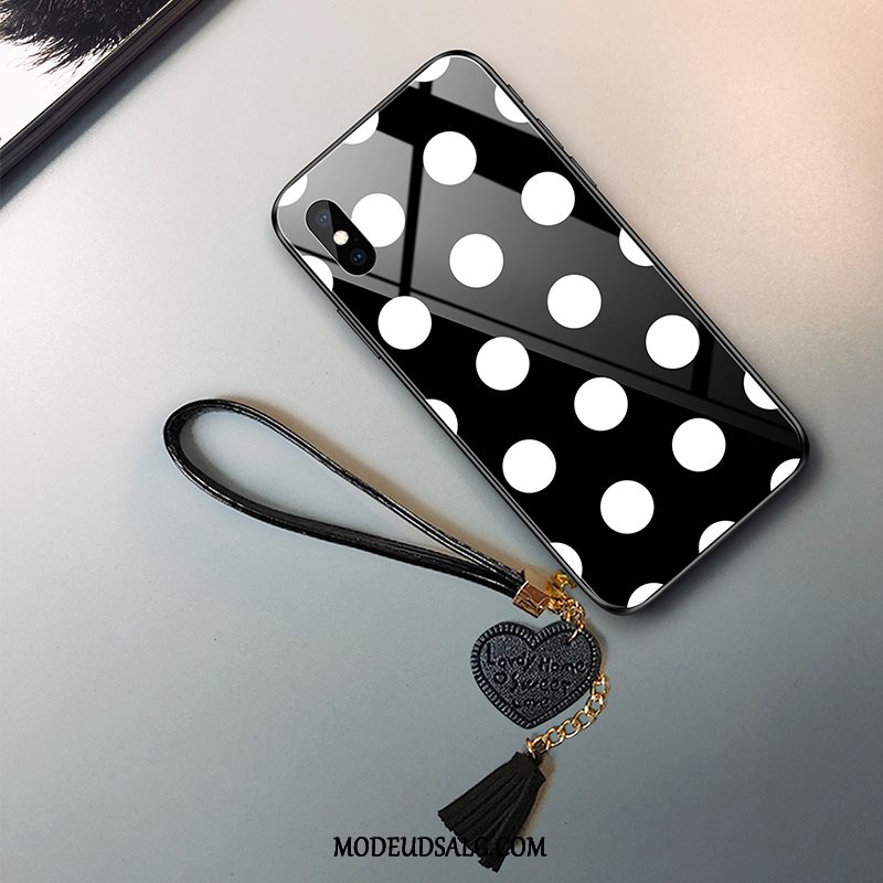 Xiaomi Mi 8 Pro Etui Sort Trend Mønster Elskeren Ternede