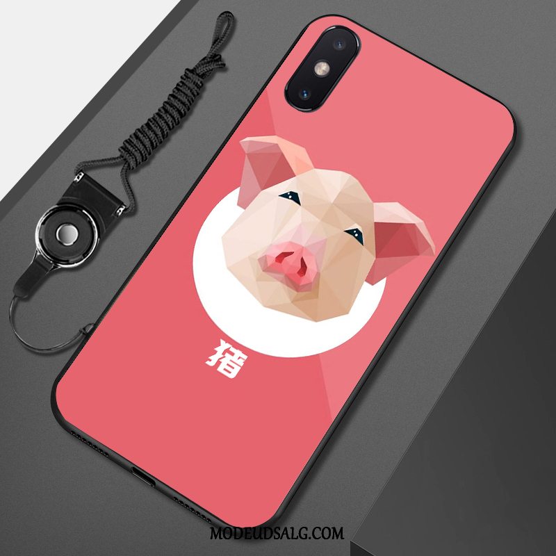 Xiaomi Mi 8 Pro Etui Trend Relief Grøn Anti-fald Blød