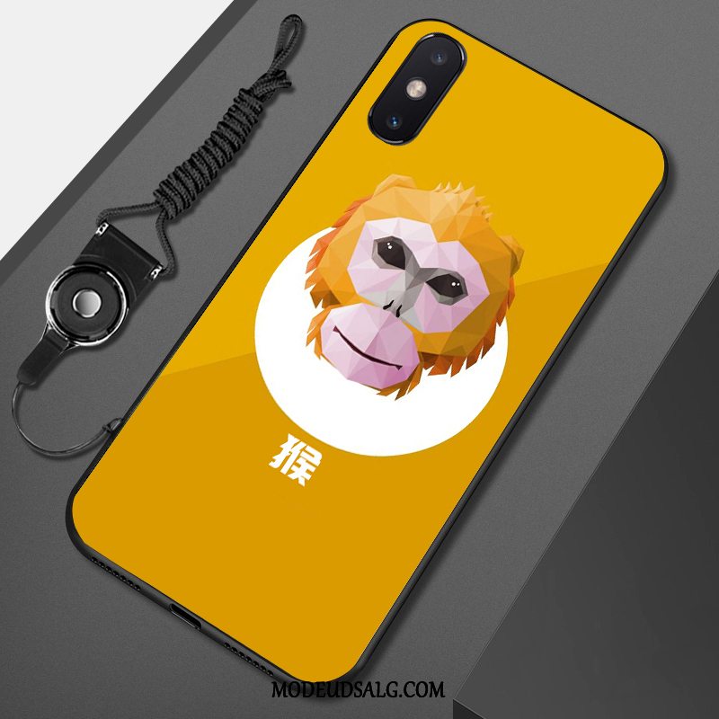 Xiaomi Mi 8 Pro Etui Trend Relief Grøn Anti-fald Blød