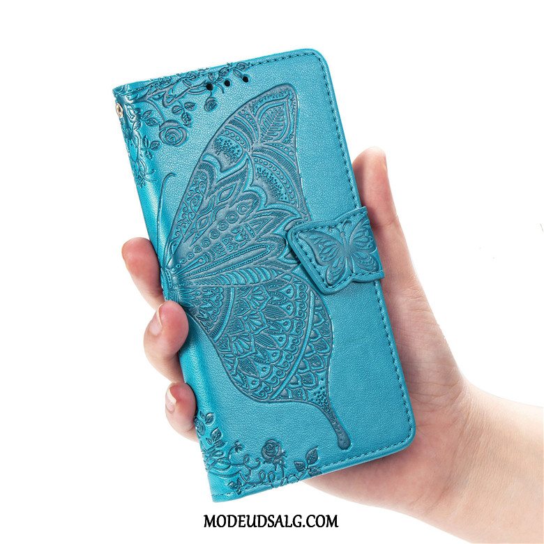 Xiaomi Mi 9 Etui Anti-fald Beskyttelse Lille Sektion Lilla Folio